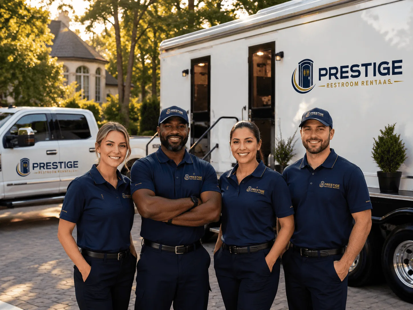 Trusted Luxury Portable Restrooms company in Grant, FL